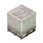 パレット組タープ・ベース（白）