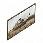 枠組み写真「戦車」