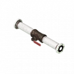 小径パイプキャップ（青）