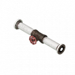 パイプ弁（黒）