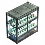 水平方向の水耕栽培