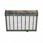 シャッター防犯ゲート4×3（斜め）