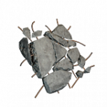 がれき（斜面・上部）