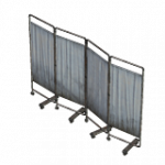 スクリーンカーテン仕切り（白）