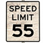 道路標識「速度制限55」
