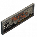 トレーダー ジェン室外看板（小）