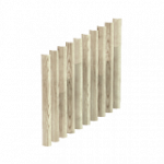 バーチカルブラインド（ライトオーク・下部・右）