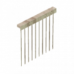 バーチカルブラインド（ライトオーク・上部・左）